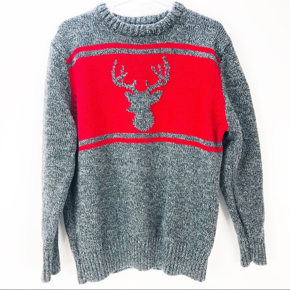 Cat  & Jack Boy’s Holiday Reindeer Sweater